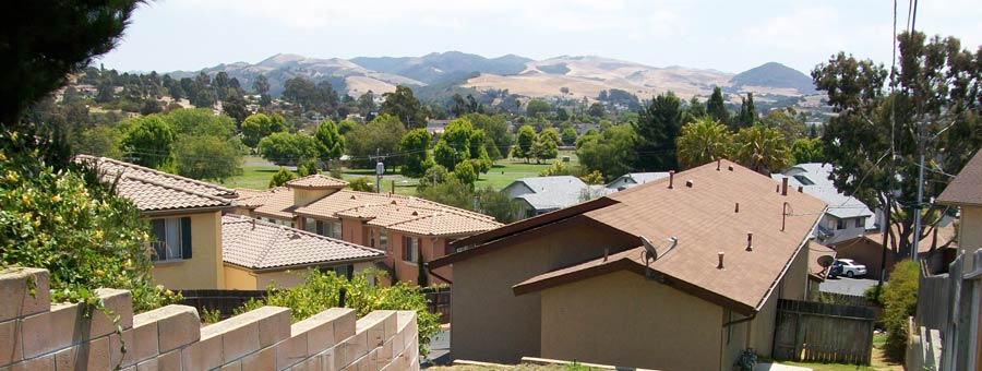  Hilltop Views from Three Townhouse Apartments Located at the Top of the Property.